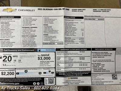 2023 Chevrolet Silverado 1500 Double Cab Clean Work Truck   - Photo 31 - Scottsdale, AZ 85257
