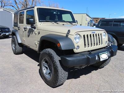 2017 Jeep Wrangler Unlimited Sport  4x4 - Photo 2 - Durango, CO 81301