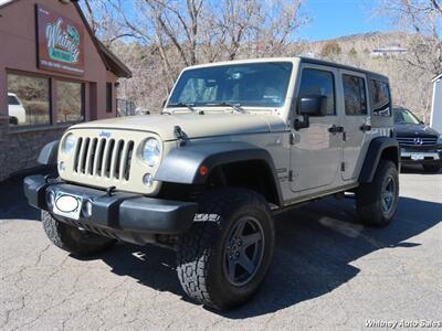 2017 Jeep Wrangler Unlimited Sport  4x4 - Photo 4 - Durango, CO 81301