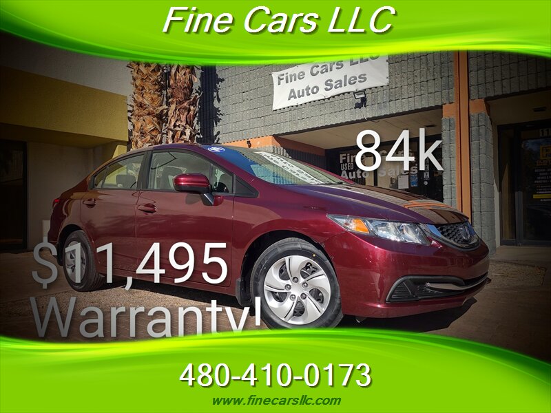 2014 Honda Civic LX   - Photo 1 - Mesa, AZ 85210