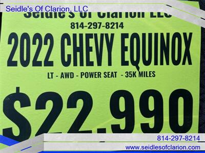2022 Chevrolet Equinox LT   - Photo 13 - Clarion, PA 16214