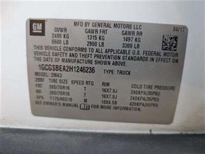 2017 Chevrolet Colorado Work Truck   - Photo 23 - Knoxville, TN 37919