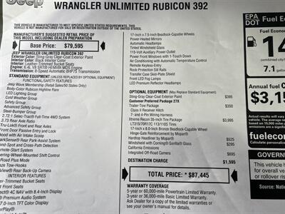 2022 Jeep Wrangler Unlimited Rubicon 392 - Photo 28 - Winston Salem, NC 27106