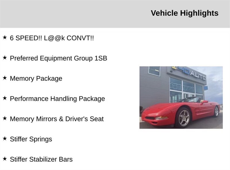 1998 Chevrolet Corvette  