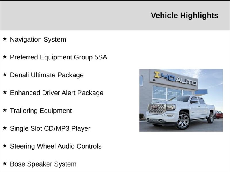 2018 GMC Sierra 1500 Denali  