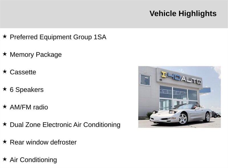 1999 Chevrolet Corvette  