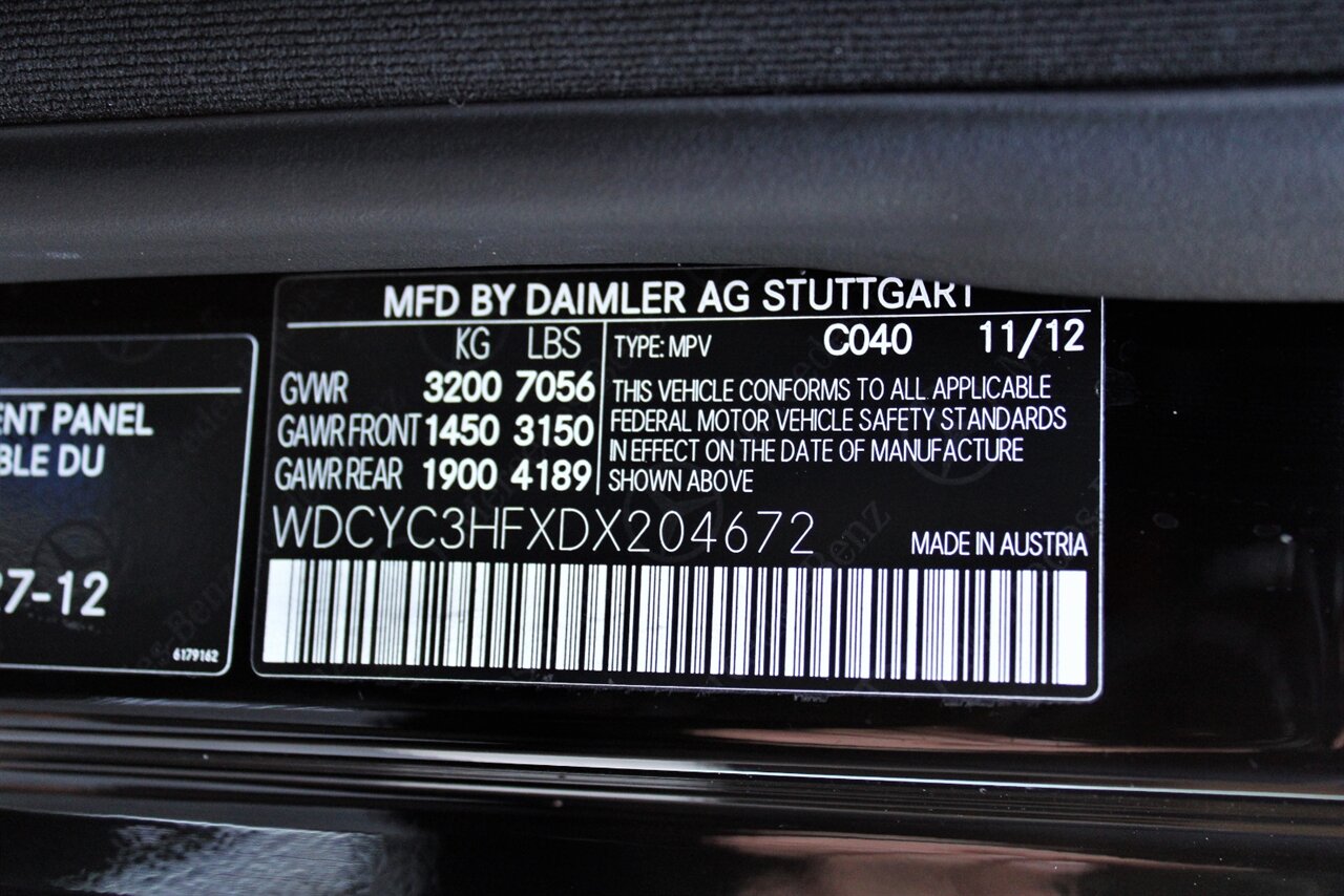 2013 Mercedes-Benz G 550 28K Miles Designo   - Photo 43 - Stuart, FL 34997