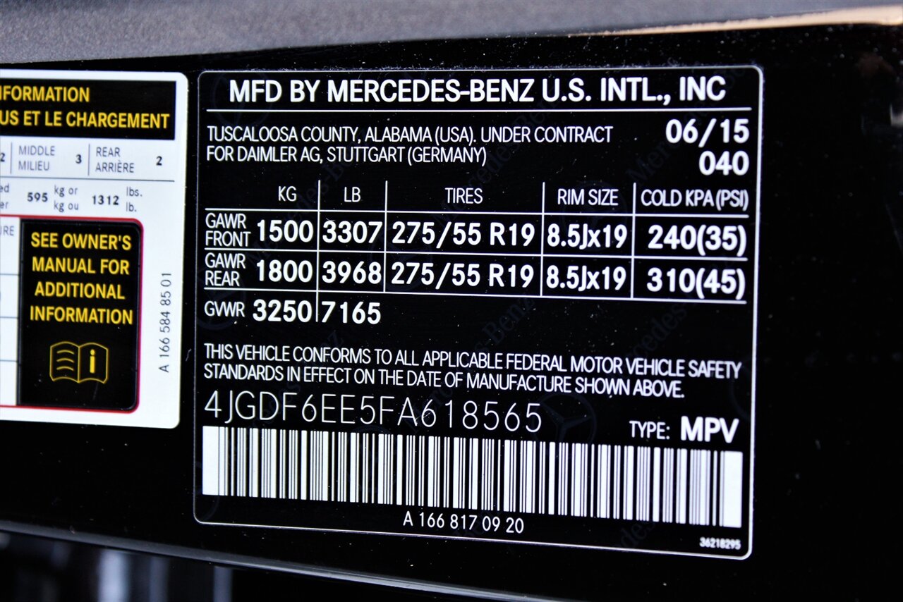 2015 Mercedes-Benz GL 450 4MATIC 26K Miles   - Photo 44 - Stuart, FL 34997