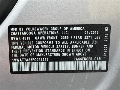2015 Volkswagen Passat 1.8T Limited Edition   - Photo 30 - Mishawaka, IN 46545