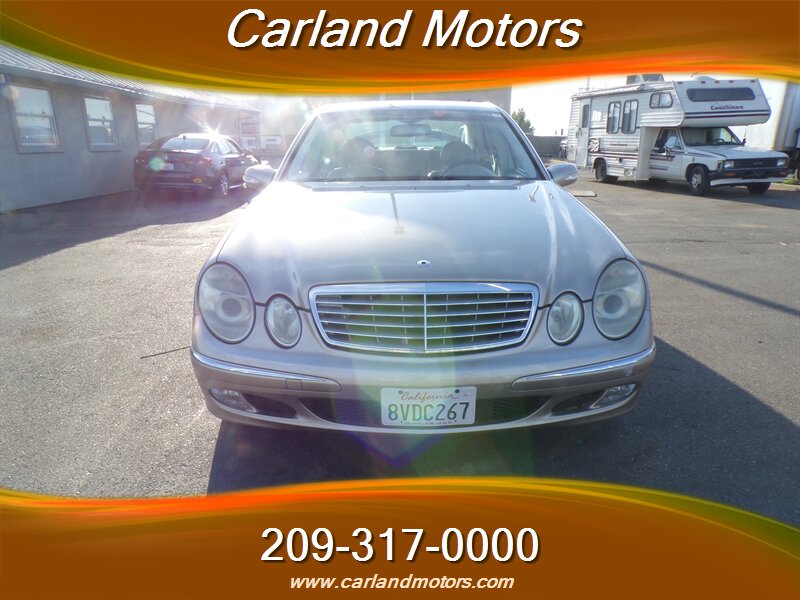 Used 2003 Mercedes-Benz E-Class E320 with VIN WDBUF65J53A201118 for sale in Stockton, CA