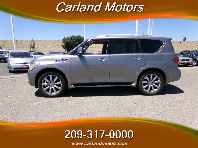 Used 2012 INFINITI QX 56 with VIN JN8AZ2NF4C9519723 for sale in Stockton, CA