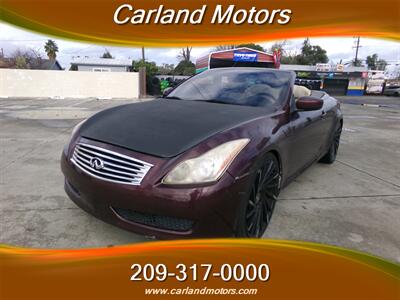 2010 INFINITI G37 Convertible Convertible