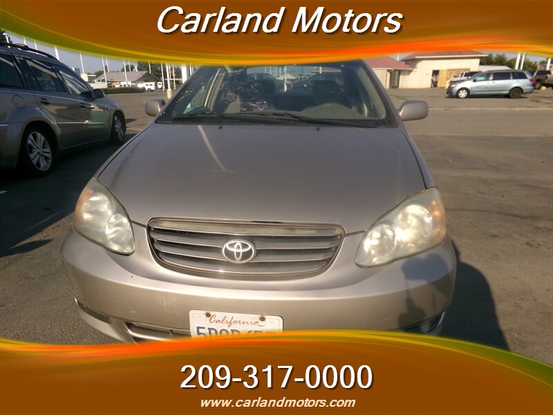 Used 2004 Toyota Corolla S with VIN 1NXBR32E64Z206250 for sale in Stockton, CA