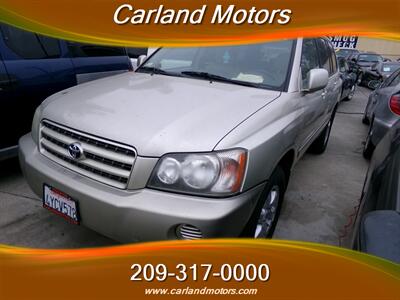 2002 Toyota Highlander Limited   - Photo 1 - Stockton, CA 95205