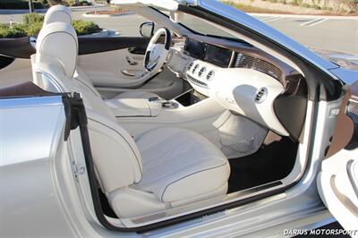 2017 Mercedes-Benz S 550 CABRIOLET  *** MSRP $158,895K*** DESIGNO *** - Photo 63 - San Ramon, CA 94583