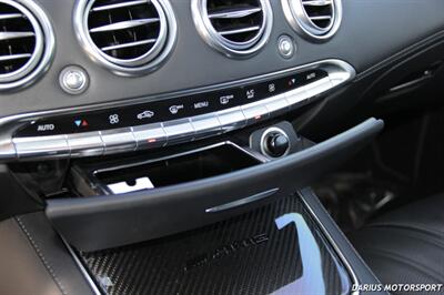 2015 Mercedes-Benz S 63 AMG 4 MATIC  ***$172,450K MSRP***CARBON FIBER PKG***PLUS PPF*** - Photo 80 - San Ramon, CA 94583