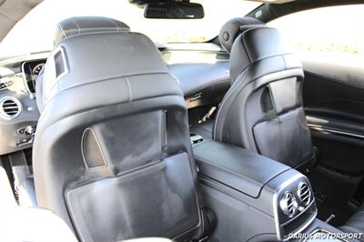 2015 Mercedes-Benz S 63 AMG 4 MATIC  ***$172,450K MSRP***CARBON FIBER PKG***PLUS PPF*** - Photo 46 - San Ramon, CA 94583