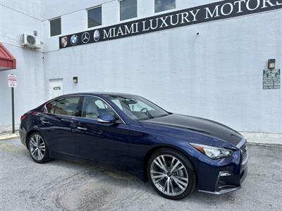 2022 INFINITI Q50 Sensory   - Photo 2 - Miami, FL 33155