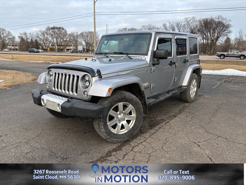 2015 Jeep Wrangler Unlimited Sahara 4x4  