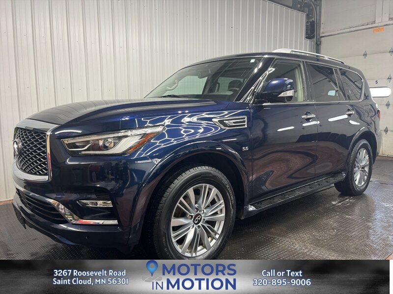 2019 INFINITI QX80 Luxe 4WD w/Sunroof  