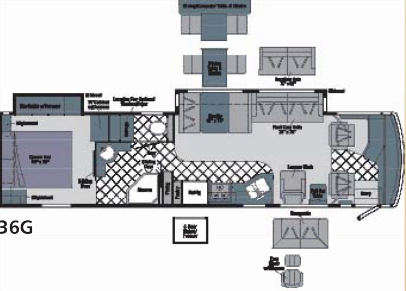 2005 Itasca Meridian 36G  