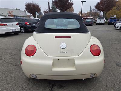2004 Volkswagen New Beetle Convertible GLS - 5 SPEED - ONLY 96K MILES - TURBO0O0 - Photo 4 - Roseville, CA 95678