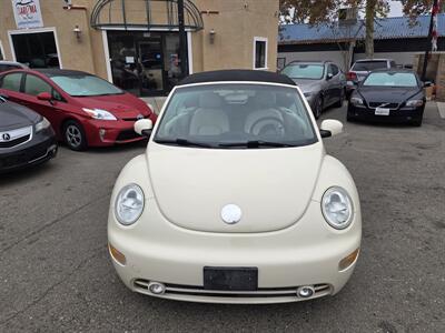 2004 Volkswagen New Beetle Convertible GLS - 5 SPEED - ONLY 96K MILES - TURBO0O0 - Photo 2 - Roseville, CA 95678