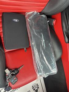 2002 Ford Thunderbird Deluxe - HARD TOP - ONLY 100K MILES Black and red interior - Photo 13 - Roseville, CA 95678
