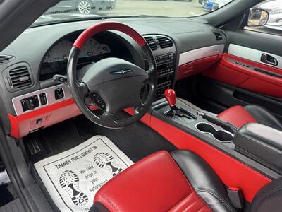 2002 Ford Thunderbird Deluxe - HARD TOP - ONLY 100K MILES Black and red interior - Photo 8 - Roseville, CA 95678