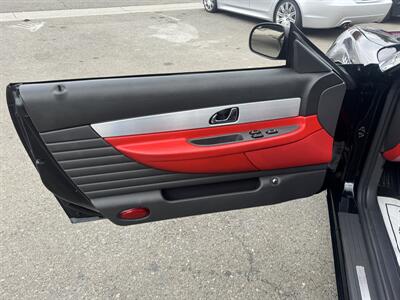 2002 Ford Thunderbird Deluxe - HARD TOP - ONLY 100K MILES Black and red interior - Photo 9 - Roseville, CA 95678