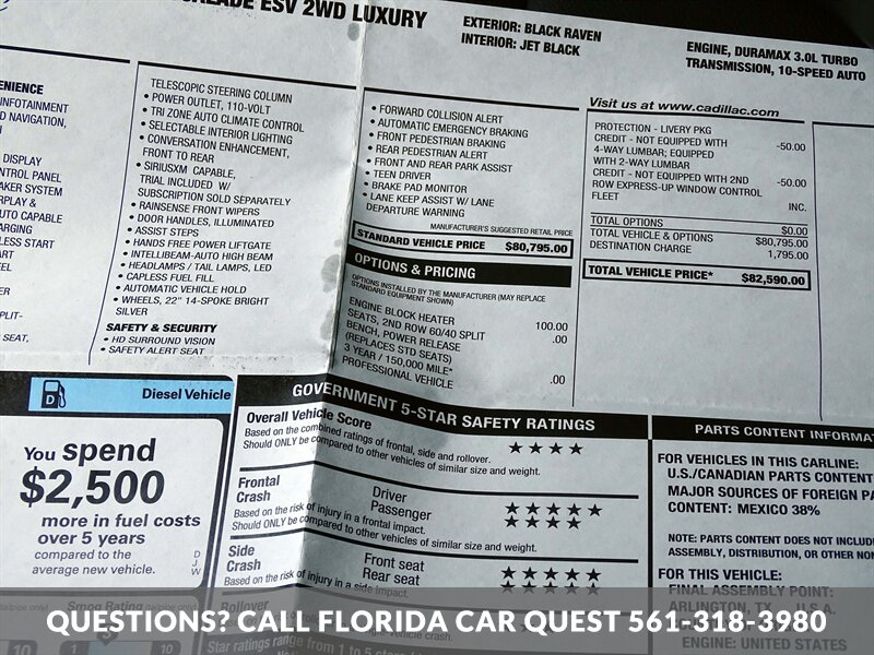 2023 Cadillac Escalade ESV Luxury   - Photo 54 - West Palm Beach, FL 33411