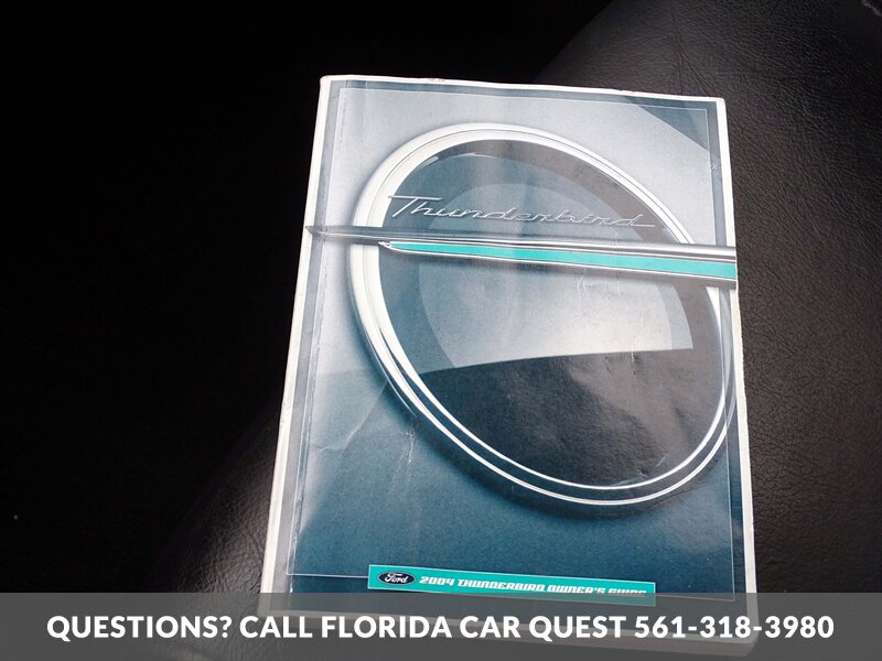 2004 Ford Thunderbird Deluxe   - Photo 37 - West Palm Beach, FL 33411