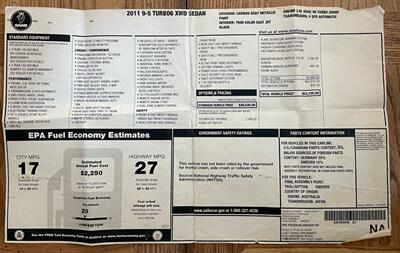 2011 Saab 9-5 Turbo6 XWD   - Photo 32 - Riverside, CA 92507