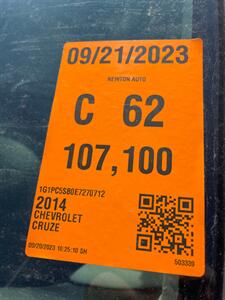 2014 Chevrolet Cruze 1LT Auto   - Photo 10 - North Little Rock, AR 72117