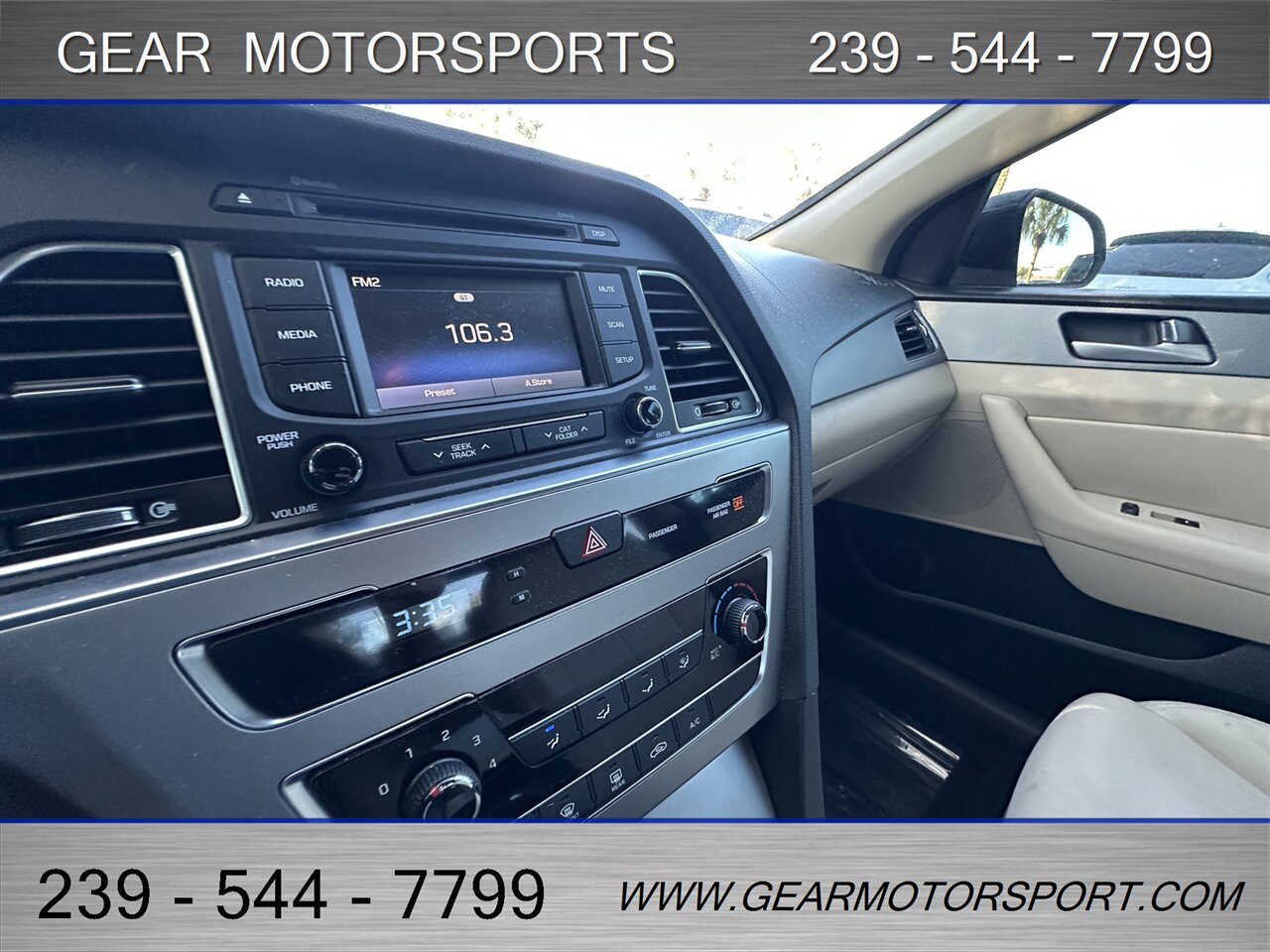 2015 Hyundai SONATA SE - Photo 16 - Estero, FL 33928