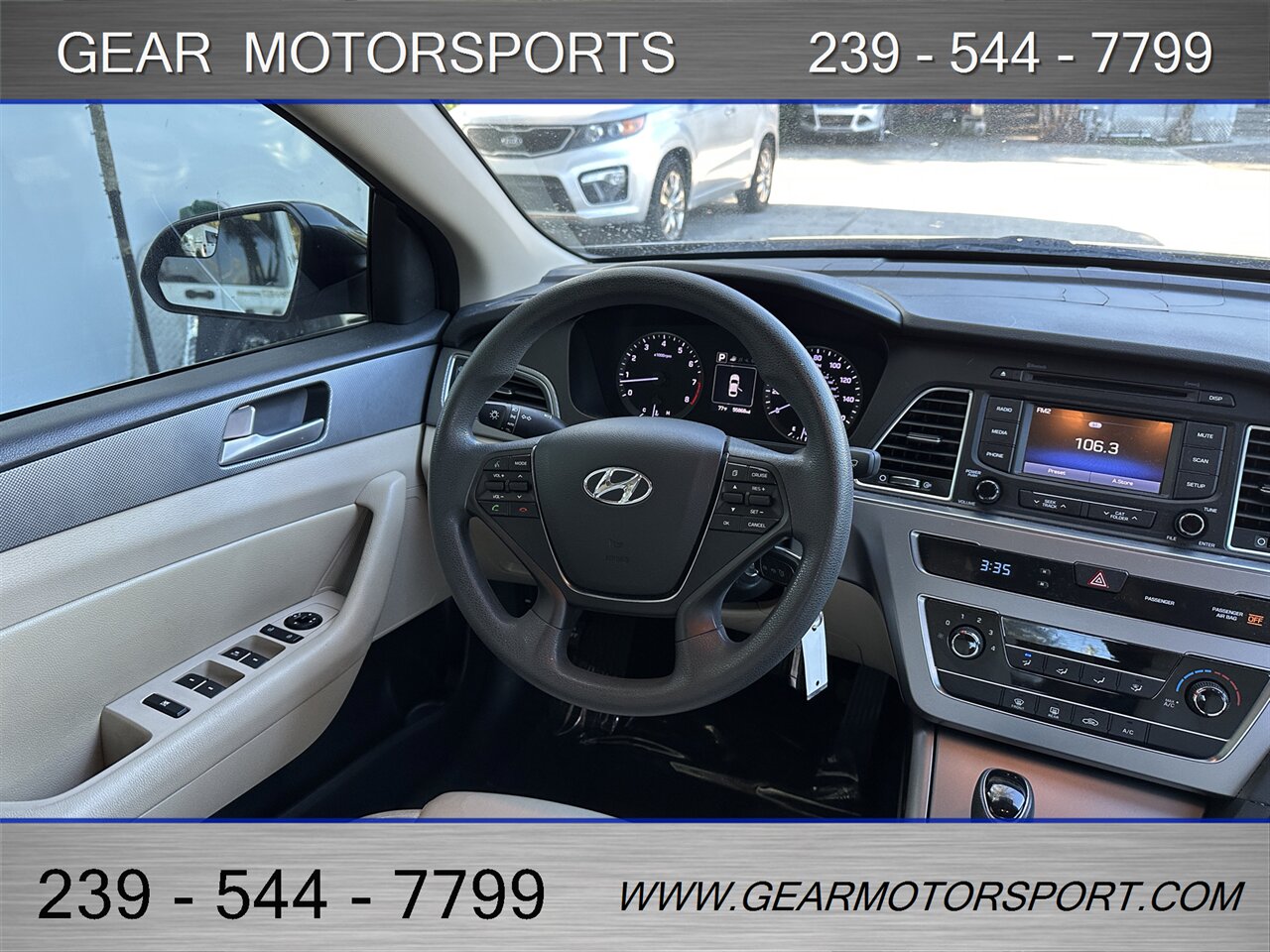 2015 Hyundai SONATA SE - Photo 12 - Estero, FL 33928