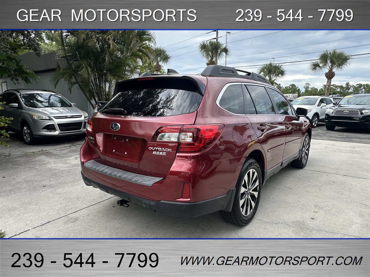 2017 Subaru Outback 2.5i Limited - Photo 3 - Estero, FL 33928