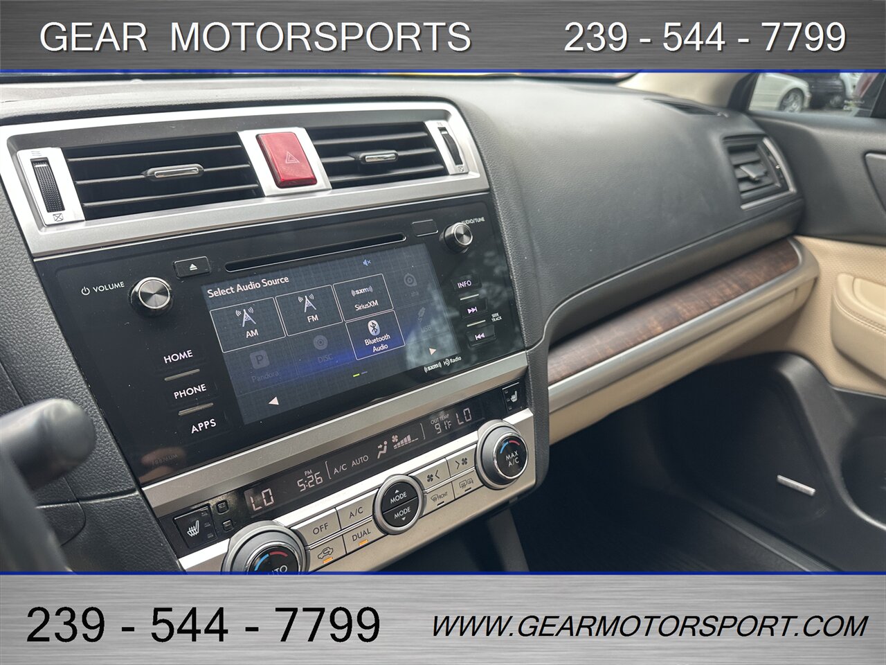 2017 Subaru Outback 2.5i Limited - Photo 17 - Estero, FL 33928