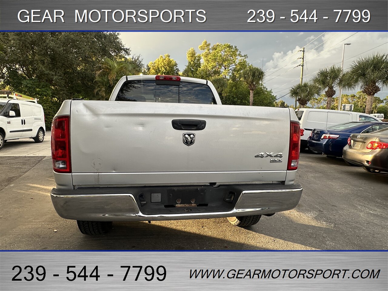 2005 Dodge Ram 1500 SLT Crew Cab 4WD 4.7L V8   - Photo 7 - Estero, FL 33928