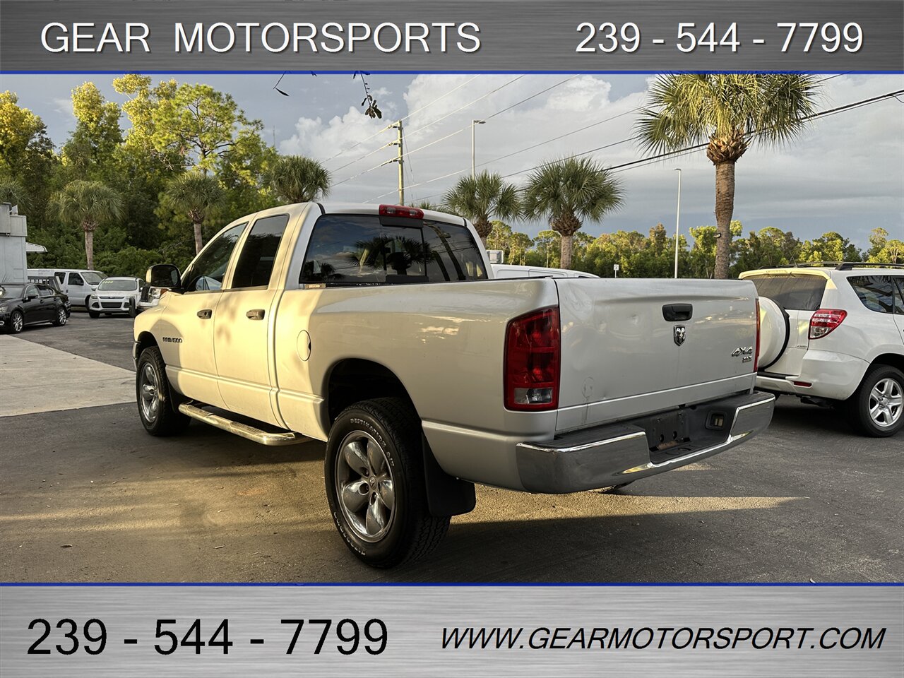 2005 Dodge Ram 1500 SLT Crew Cab 4WD 4.7L V8   - Photo 8 - Estero, FL 33928