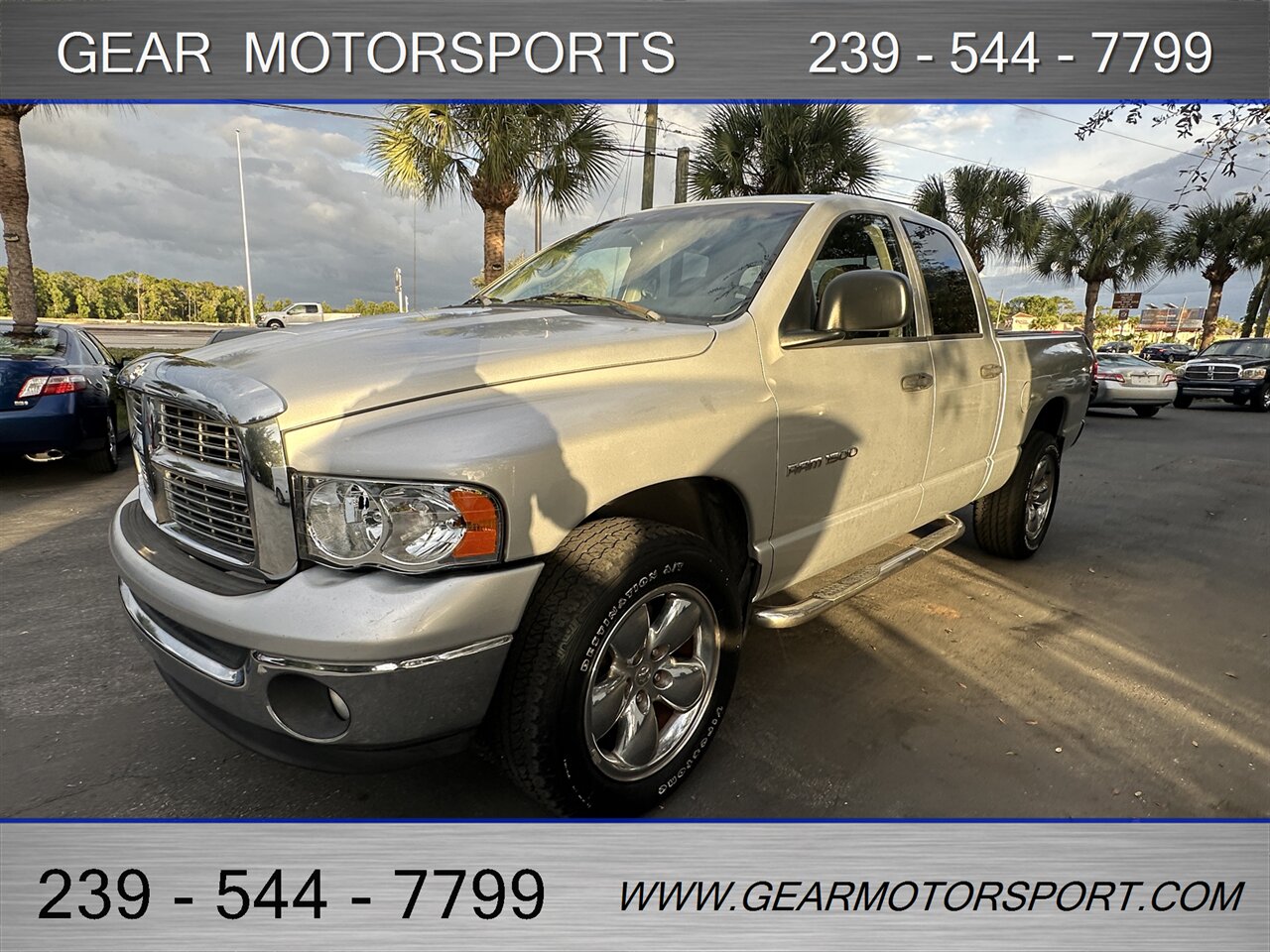 2005 Dodge Ram 1500 SLT Crew Cab 4WD 4.7L V8   - Photo 10 - Estero, FL 33928