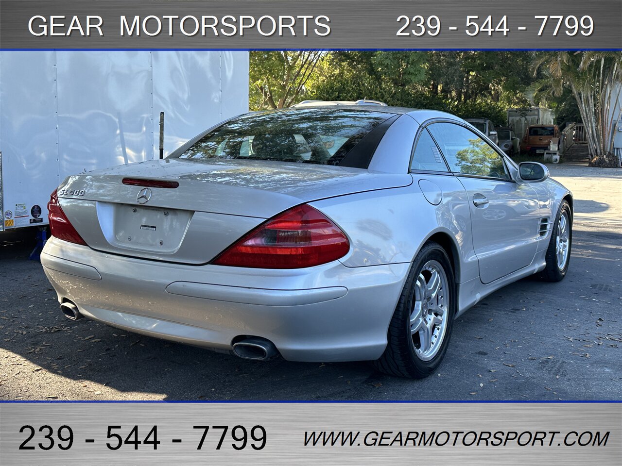 2003 Mercedes-Benz SL 500 5.0L V8   - Photo 5 - Estero, FL 33928