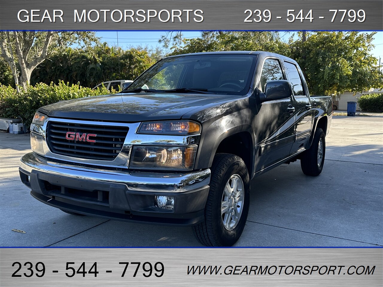 2012 GMC Canyon SLE 4WD 3.7L V6   - Photo 1 - Estero, FL 33928