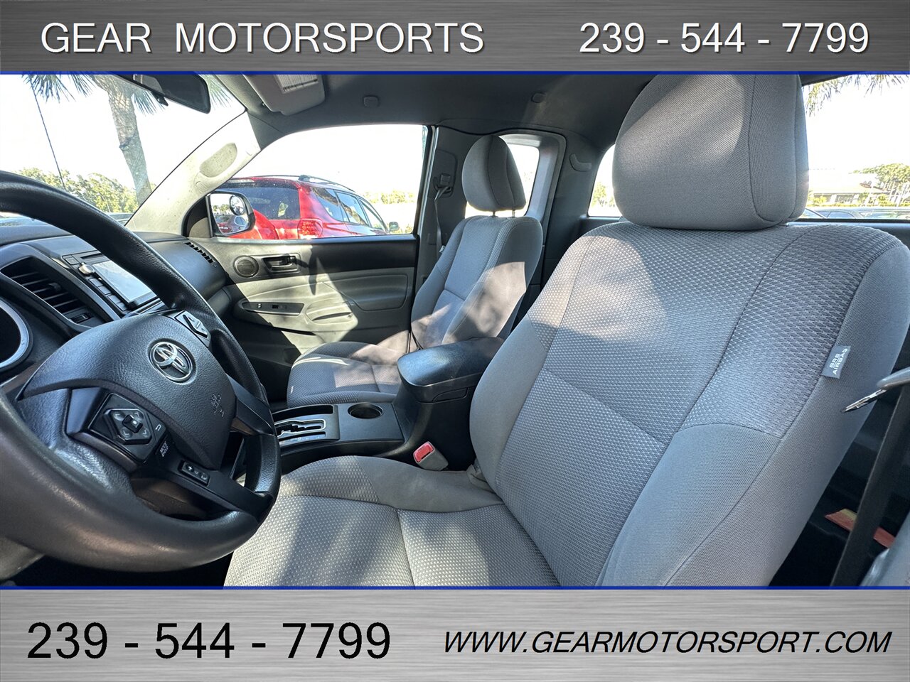 2015 Toyota Tacoma 2.7L LONG BED Extended CAB   - Photo 12 - Estero, FL 33928