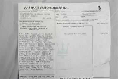 1987 Maserati Spyder - Photo 52 - Van Nuys, CA 91402
