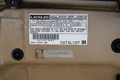1992 Lexus LS 400   - Photo 89 - Van Nuys, CA 91402