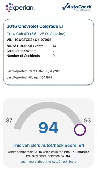 2016 Chevrolet Colorado LT - Photo 25 - Elkhart, IN 46514