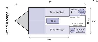 2024 Aliner Grand Ascape ST   - Photo 13 - Sierra Vista, AZ 85650