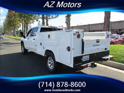 2021 Chevrolet Silverado 3500HD C&C UTILITY BED  4X4 DIESEL   - Photo 9 - Orange, CA 92867