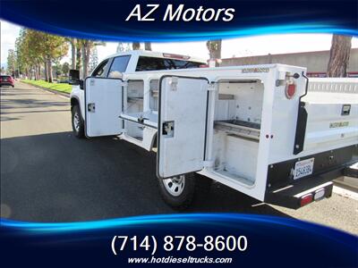 2021 Chevrolet Silverado 3500HD C&C UTILITY BED  4X4 DIESEL   - Photo 12 - Orange, CA 92867